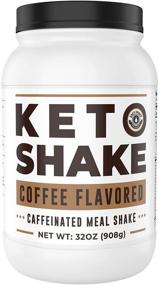 img 4 attached to Premium Keto Breakfast Shake: 2lb Coffee Protein Powder with Collagen Protein | High Fat, Low Carb, Sugar Free Meal Replacement Shake