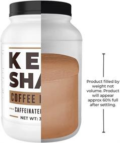 img 2 attached to Premium Keto Breakfast Shake: 2lb Coffee Protein Powder with Collagen Protein | High Fat, Low Carb, Sugar Free Meal Replacement Shake