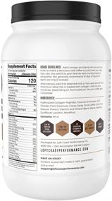 img 3 attached to Premium Keto Breakfast Shake: 2lb Coffee Protein Powder with Collagen Protein | High Fat, Low Carb, Sugar Free Meal Replacement Shake