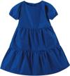 noomelfish tiered ruffle dresses pockets girls' clothing in dresses logo