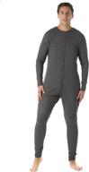 🔥 stay warm and stylish with #followme men's solid thermal henley adult onesie logo