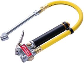 img 4 attached to CRAFTSMAN CMXZTSG1005NB Dual-Function Air 🔧 Inflator and Gauge, 1/4-inch, Black and Yellow