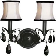 woodbridge lighting 42034 blk 2 light avigneau логотип