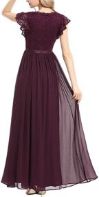 img 1 attached to Dressystar Womens Chiffon Bridesmaid Wedding Women's Clothing and Dresses