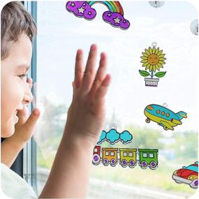 img 2 attached to 🎨 Kids' DIY Window Art Paint Kit