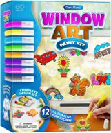 🎨 kids' diy window art paint kit logo