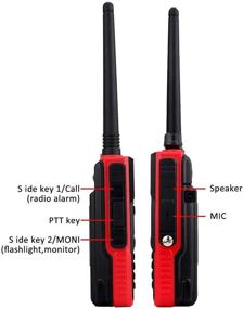 img 1 attached to 📻 Retevis RT5 Long Range Dual Band 2 Way Radios with 128CH Scan, VOX Radio, and Rechargeable Battery - Handheld Walkie Talkies for Adults with Earpiece (1 Pack)