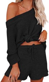 img 3 attached to 🧥 Stay Cozy and Chic with Mafulus Outfits: Women's Sweater with Shoulder Drawstring