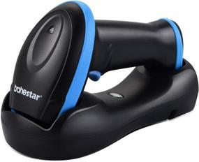 img 4 attached to 🔍 Trohestar Bluetooth Barcode Scanner: Versatile Wireless and USB-Cradle Connectivity for Windows, Mac, Android, iOS