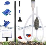 🐠 versatile and efficient fish tank cleaning tools for 20-65 gallon aquariums: gravel cleaner, siphon vacuum, algae scrapers, and more! логотип