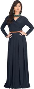 img 4 attached to KOH Petite Sleeves Evening Dresses Women's Clothing for Dresses