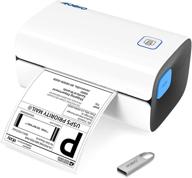 📦 aobio x4 shipping label printer: 4x6 direct thermal printer for mac & windows. ideal for logistics packaging. compatible with major shipping platforms. logo
