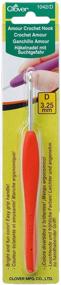 img 1 attached to Clover 1042/D Orange Amour Crochet Hook, Size D, 3.25mm - Ideal for Precise Crochet Projects