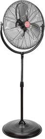 img 4 attached to 🌀 OEMTOOLS OEM24872 20" High-Velocity Orbital Pedestal Fan - Enhanced New Model for Commercial Indoor Spaces, Bedroom, Garage, Warehouse, & Workshop in Black