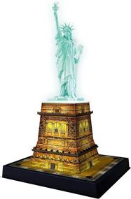 img 2 attached to Explore the Beauty of New York City with Ravensburger Statue of Liberty Jigsaw Puzzle