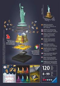 img 3 attached to Explore the Beauty of New York City with Ravensburger Statue of Liberty Jigsaw Puzzle