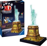 explore the beauty of new york city with ravensburger statue of liberty jigsaw puzzle логотип