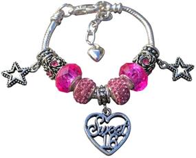 img 3 attached to Jewelry for Sweet Sixteen Girls - Stylish Bracelet for Girls