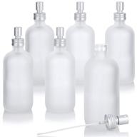 frosted boston bottle aluminum sprayer travel accessories logo