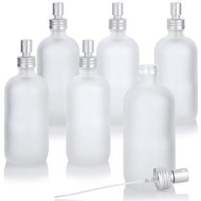 img 4 attached to Frosted Boston Bottle Aluminum Sprayer Travel Accessories