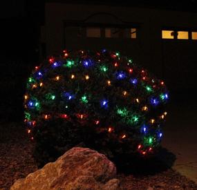 img 2 attached to 🎄 Enhance Your Christmas Decor with Joiedomi 150 LED Net Lights for Indoor & Outdoor Use – Perfect for Christmas Events, Eve Night Decor, Trees, and Bushes (Multi-Color)