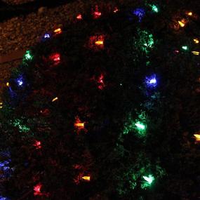 img 3 attached to 🎄 Enhance Your Christmas Decor with Joiedomi 150 LED Net Lights for Indoor & Outdoor Use – Perfect for Christmas Events, Eve Night Decor, Trees, and Bushes (Multi-Color)