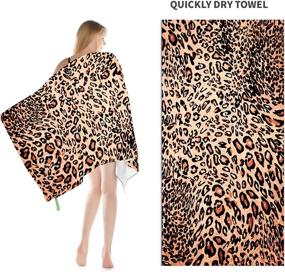 img 1 attached to Leopard Microfiber Lightweight Accessories TJXYTE94