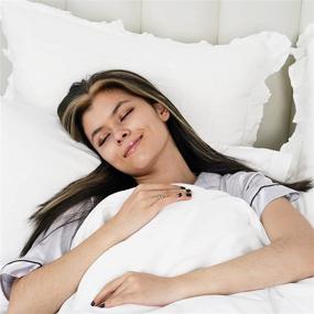 img 3 attached to PHF Наволочки для подушек постельного белья дышащие легкие