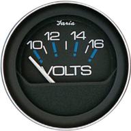 faria 13010 coral 10 16v voltmeter logo