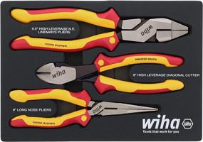 img 2 attached to Wiha 32960 Insulated Pliers Cutters