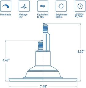 img 3 attached to Эквивалентная установка регулируемого потолочного светильника Jolux