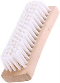 img 3 attached to 🧺 OUNONA Multi-use Clothes Shoes Shine Brush: A Versatile Laundry Cleaning Brush with Soft Nylon Bristles and Wooden Handle for Down Jackets and Coats (White)