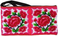 👜 sabai jai embroidered wristlets handbags & wallets for women - accessorize with style! logo