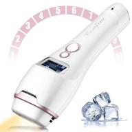 ipl hair removal device for women and men – permanent painless laser hair remover with cooling, 10 energy levels – upgraded to 1,000,000 flashes for facial & whole body logo