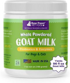 img 4 attached to 🥛 Raw Paws Frozen Raw & Powdered Goat Milk – Made in USA – Milk Replacer for Puppies & Kittens – Goats Milk Supplement for Pets – Top Pet Food Enhancer