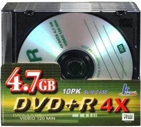 img 4 attached to 📀 KHYPERMEDIA DVD+R Recordable DVD Disc K51S4.7108 (No Longer Manufactured)