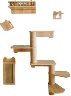 🐱 premium midlee cat wall climber furniture - large - enhance your cat's indoor adventure logo