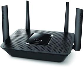 img 4 attached to 📶 Maximize Wi-Fi Speeds with Linksys Max-Stream AC2200 Tri-Band Router (EA8300) - Black [New & Renewed]