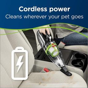 img 2 attached to 🐾 Bissell 1782 Pet Hair Eraser Cordless Handheld Vacuum - Optimal for Cars and More!