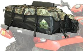 img 2 attached to 🔧 ATV TEK Arch Series Oversized Rear Rack Utility Pack: Premium Padded Cargo Bag in Kings Mountain Shadow Camo