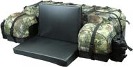 🔧 atv tek arch series oversized rear rack utility pack: premium padded cargo bag in kings mountain shadow camo logo