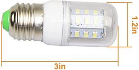 img 2 attached to 5304511738 LED Light Bulb for Frigidaire Electrolux Refrigerator - 3.5w Wattage, AP6278388 PS12364857