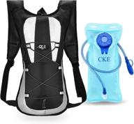 🎒 cke hydration backpack - water pack with 2l hydration bladder for men, women, and kids - ideal for running, hiking, biking, and climbing logo