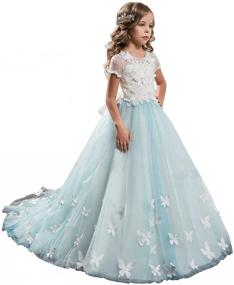 img 1 attached to Элегантные платья с аппликациями для свадьбы, дня рождения и детской одежды от марки PLwedding