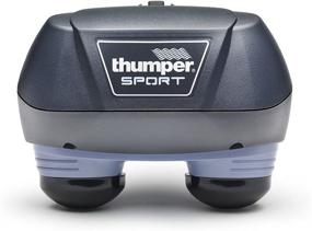 img 3 attached to Thumper Sport Percussive Massager: Deep Tissue Home Use for Muscles, Back, Shoulders, Legs, Arms - Portable Electric Handheld Therapy Massager