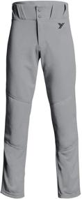 img 4 attached to 👕 Youper Youth Boys Elite Belted Relaxed Baseball Pants: Superior Quality for Young Athletes