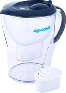 🚰 dragonn alkaline water pitcher - 3.5 liters, including free filter, eliminating lead, chlorine, copper and more, ph 8.5-9.5 enhancer 2019 model, dn-kw-wp01 logo