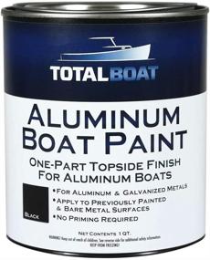img 4 attached to 🎨 Quart of TotalBoat Black Aluminum Paint