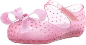 img 4 attached to Mini Melissa: Unisex-Child Mini Furadinha Xi Ballet Flat - Ideal for Toddlers and Little Kids