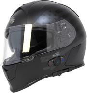 🏍️ torc t14b mako full face helmet with integrated bluetooth logo
